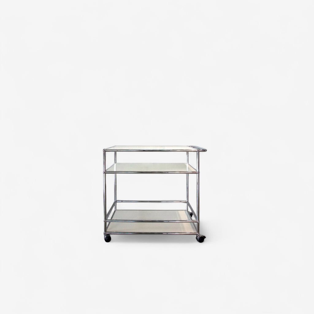 USM Haller Barwagen – Weiß · Swiss Design Classic