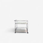 USM Haller Barwagen – Weiß · Swiss Design Classic
