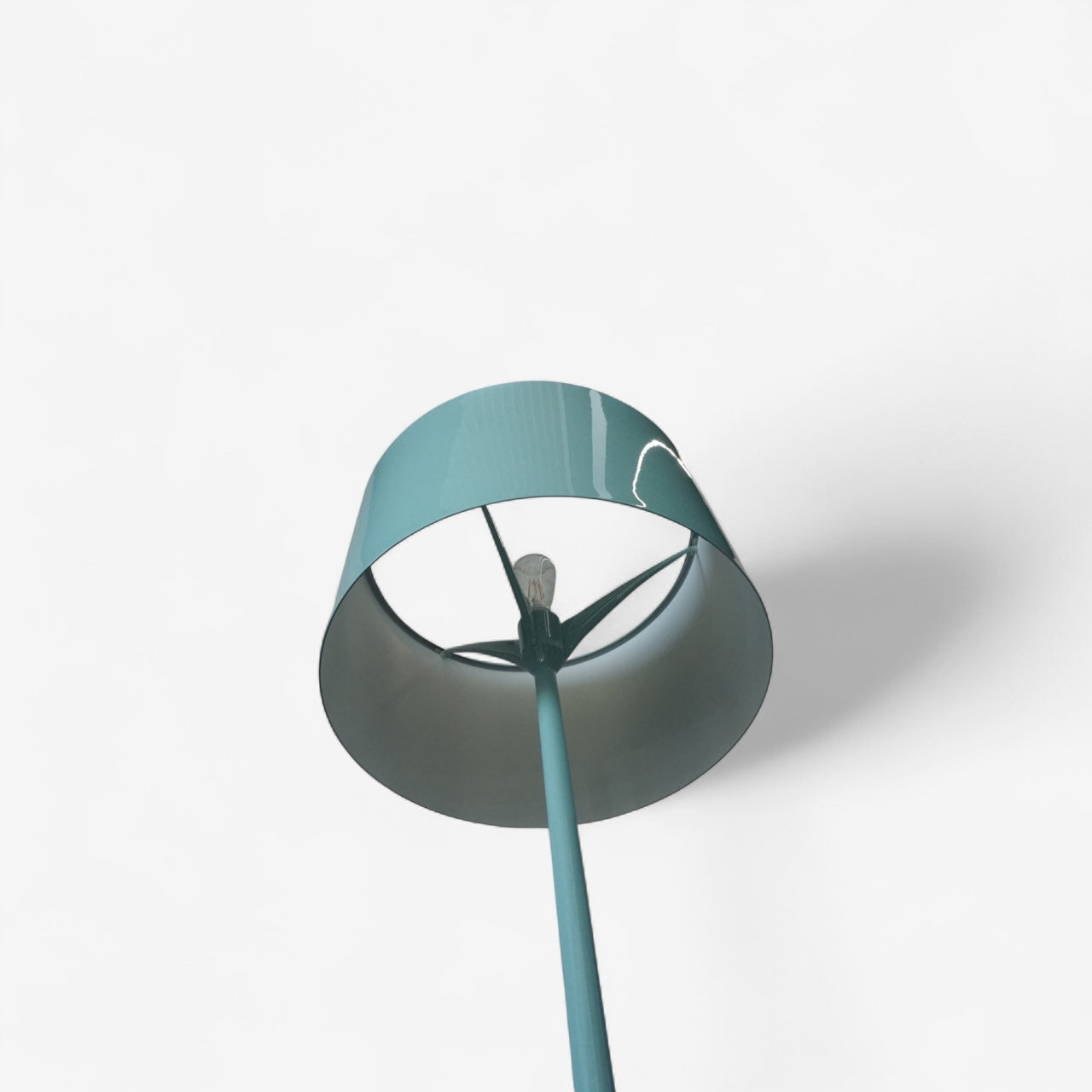 Flos – Spun Light F Stehleuchte by Sebastian Wrong · Tiffany Blue Custom Edition · JWolf Studio