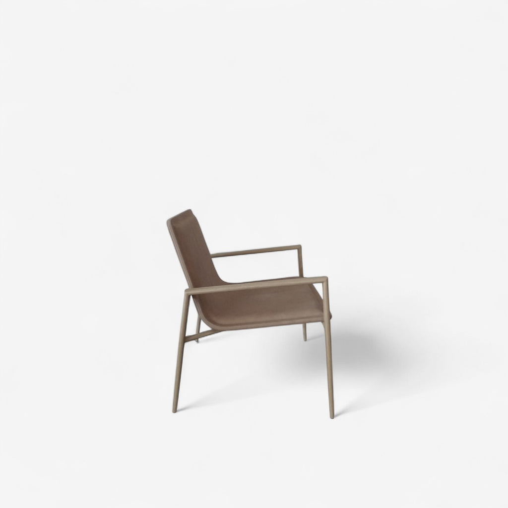 Brasilianischer Leder-Lounge-Sessel
