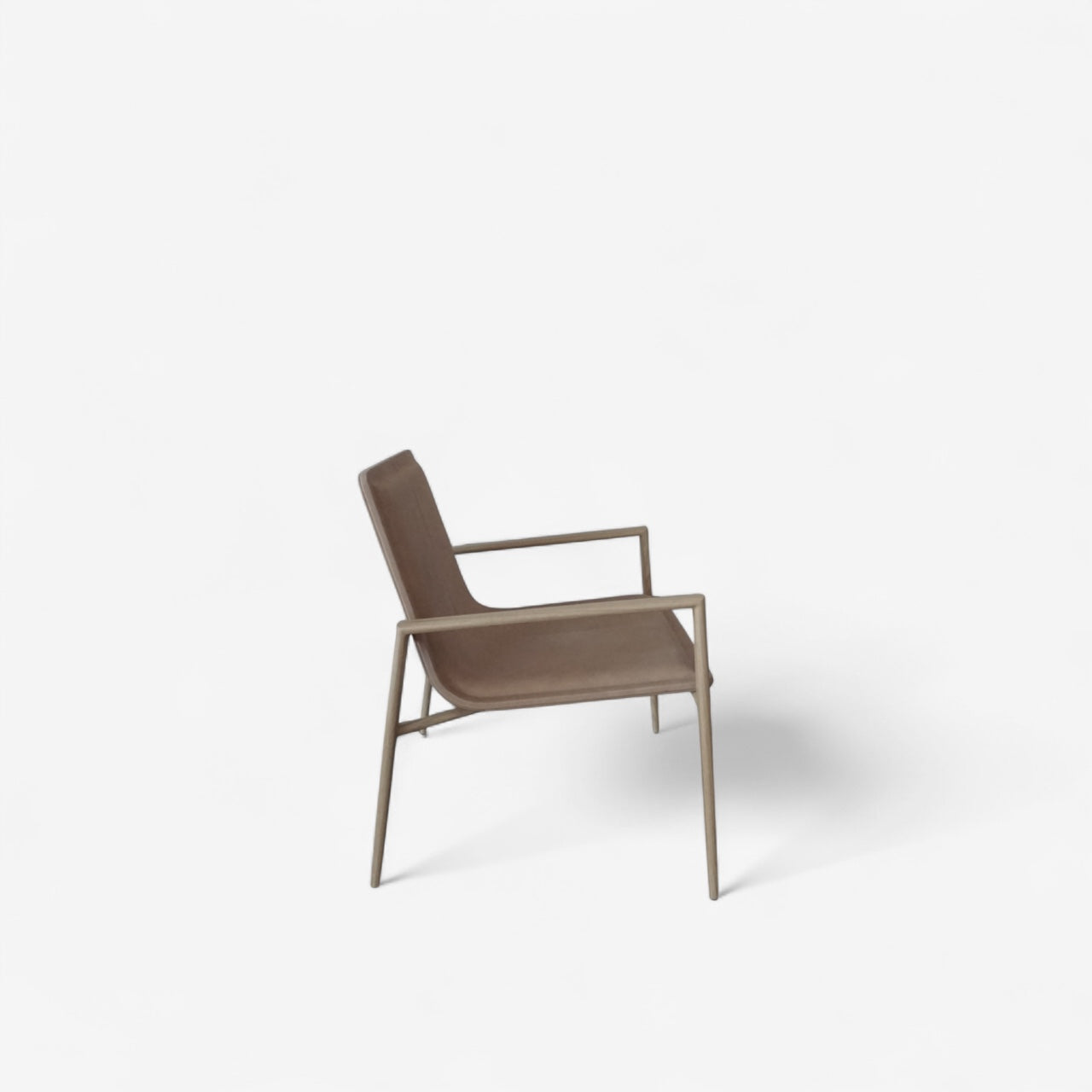 Brasilianischer Leder-Lounge-Sessel