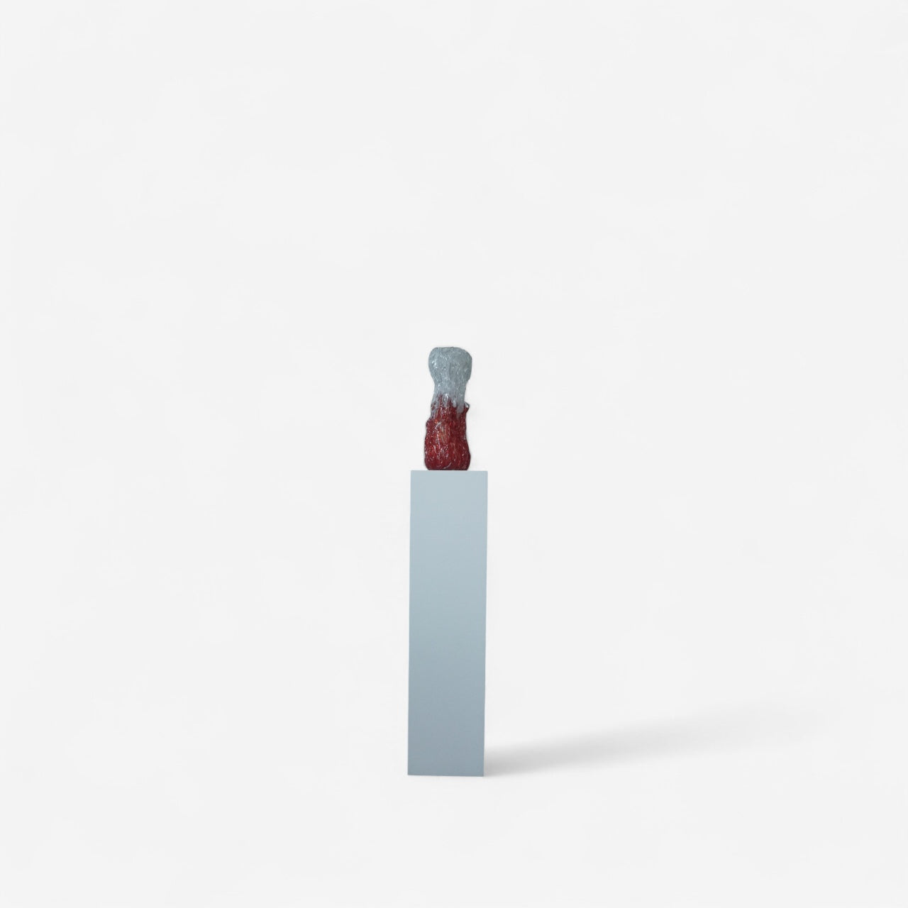 Mihai Topescu – Glasvase „Inferno“ · Handgeblasenes Studioglas-Unikat