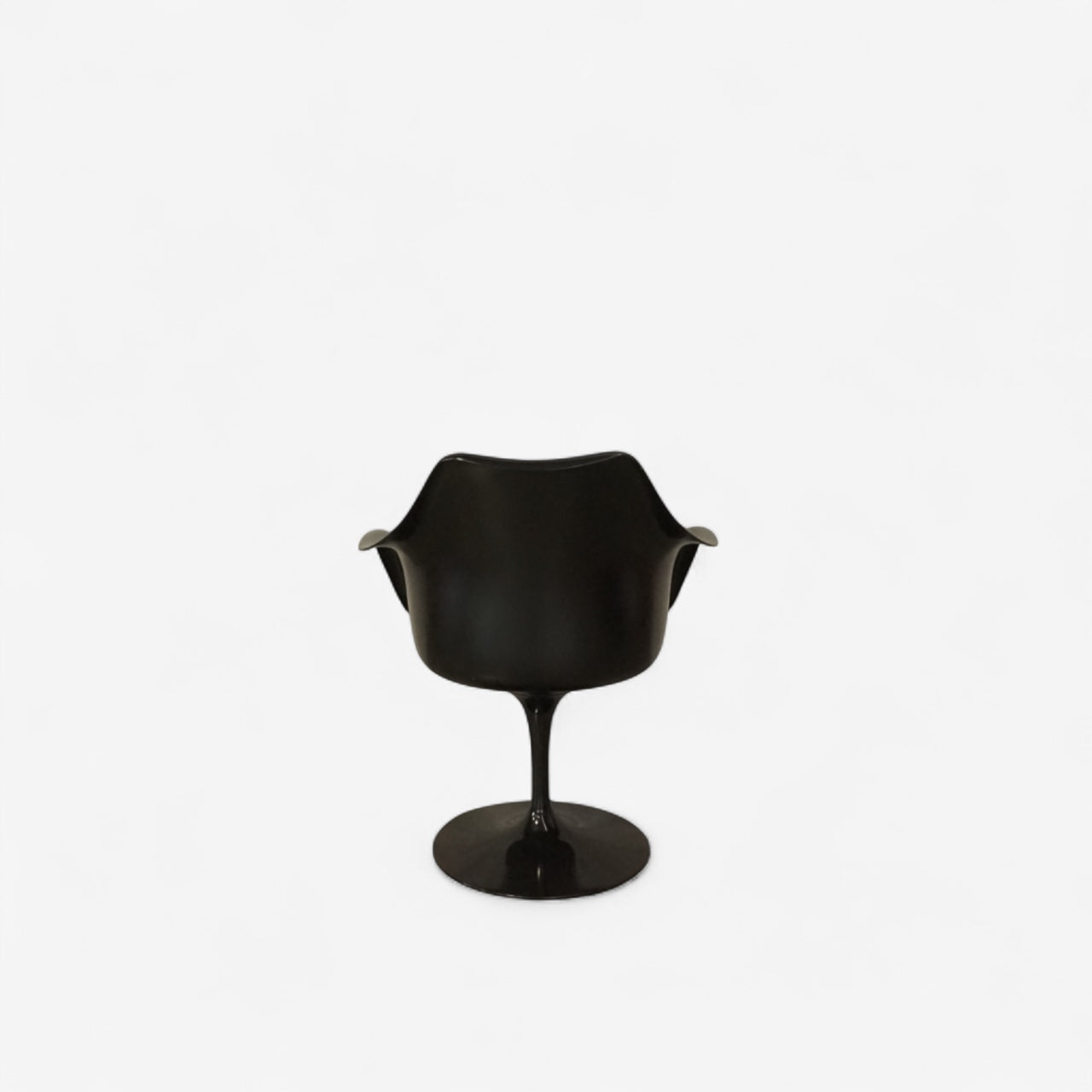 Knoll – Tulip Armchair by Eero Saarinen mit Lederpolster