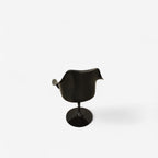 Knoll – Tulip Armchair by Eero Saarinen mit Lederpolster
