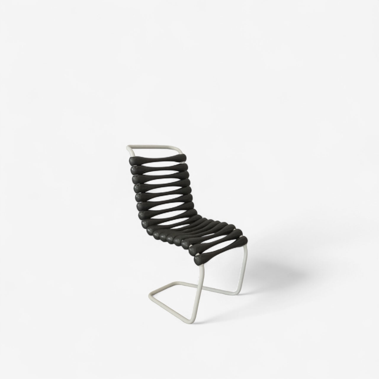 Gufram – BOING Chair by Karim Rashid (2014) · Black/White · Stackable · Indoor / Outdoor Edition