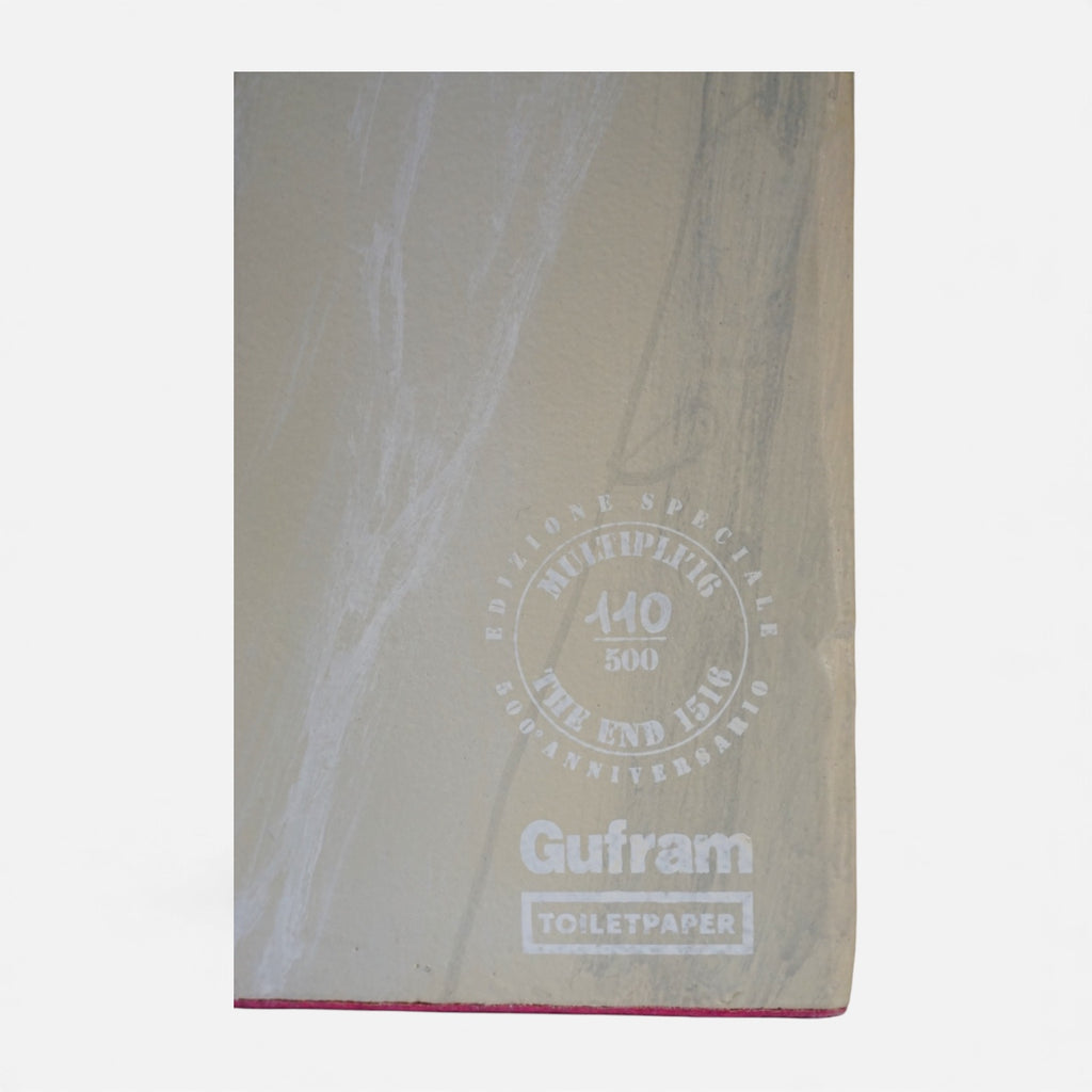 Gufram x Toiletpaper – „THE END“ (Limited Edition 500) – Nr. 110/500
