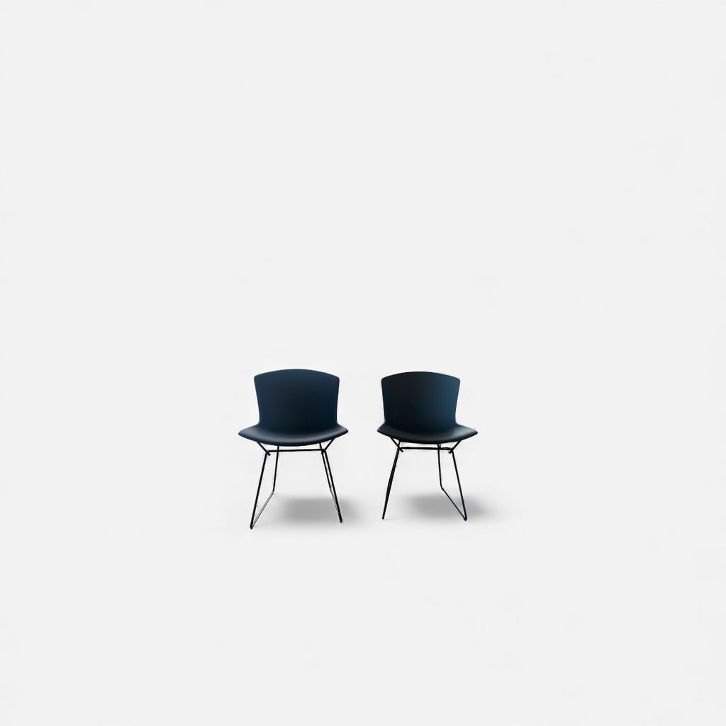 Set Knoll International – Bertoia Plastic Side Chair - black