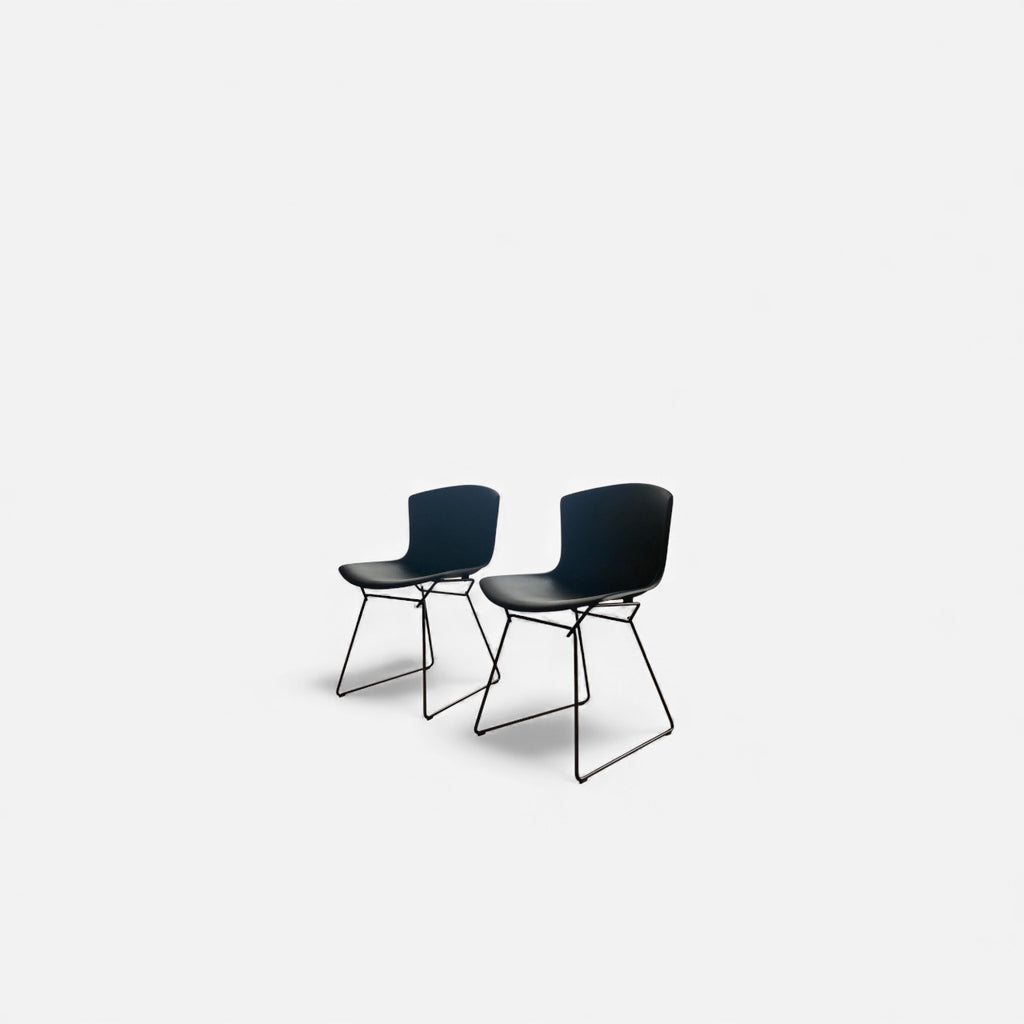 Set Knoll International – Bertoia Plastic Side Chair - black